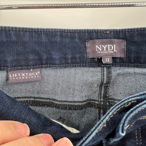 NYDJ Teresa Trouser Jeans Wide Leg LIFT x TUCK - Picture 5 of 9